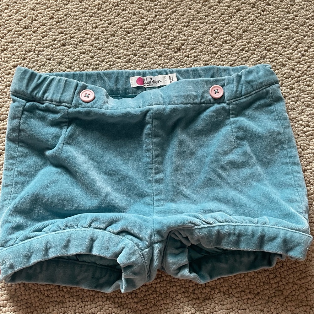 Mini boden shorts 18-24 months